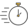 fast clock icon