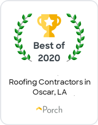 porch best of 2020 roofing contractors in oscar, la